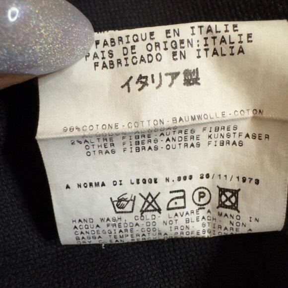 Dolce & Gabbana Black Stretch Midi Scoop Neck Sleeveless Sheath Dress 24/38 - Picture 12 of 12